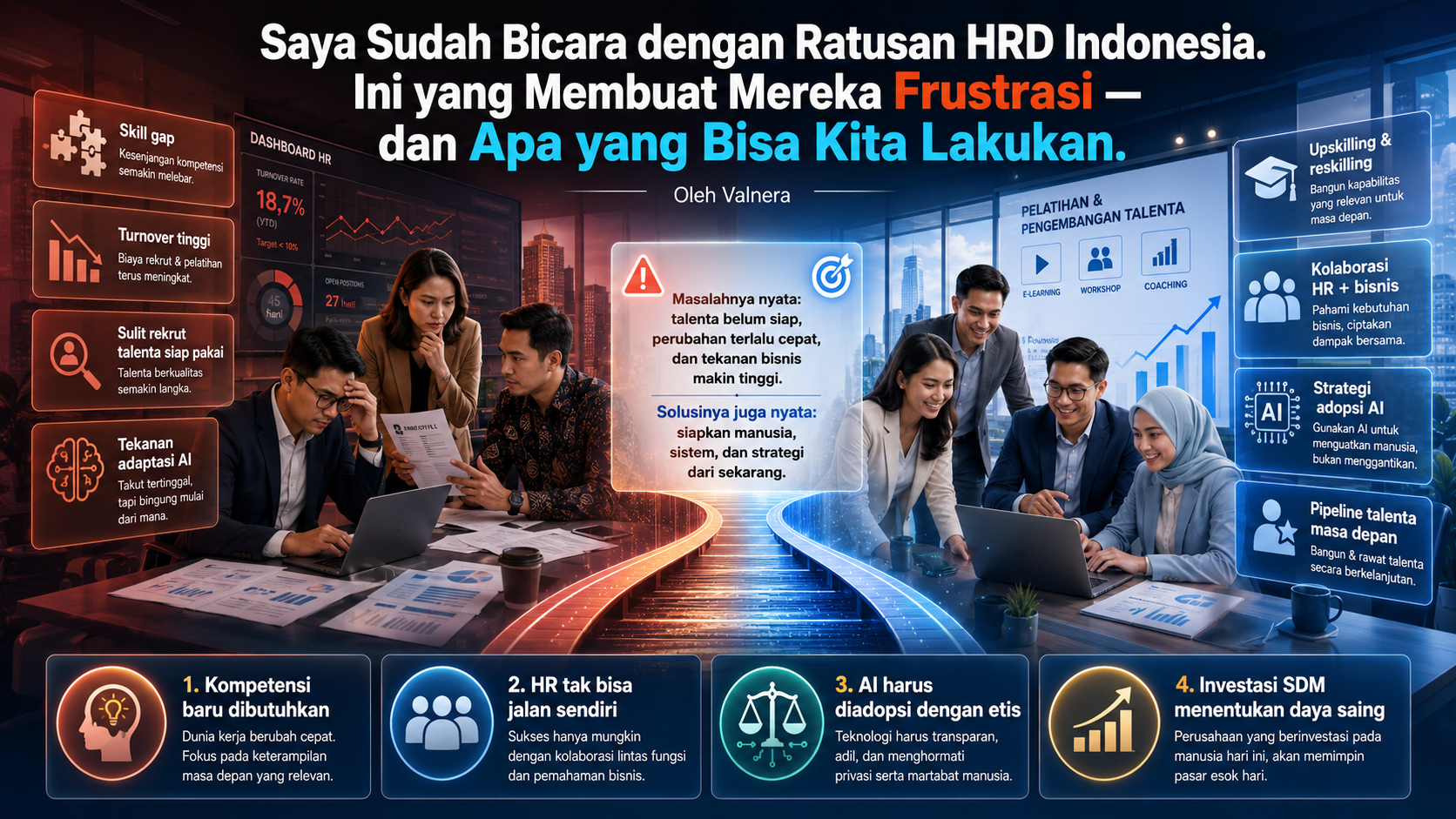 Saya Sudah Bicara dengan Ratusan HRD Indonesia. Ini yang Membuat Mereka Frustrasi — dan Apa yang Bisa Kita Lakukan.